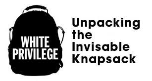White Privilege knapsack